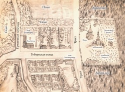 Карта окраины...