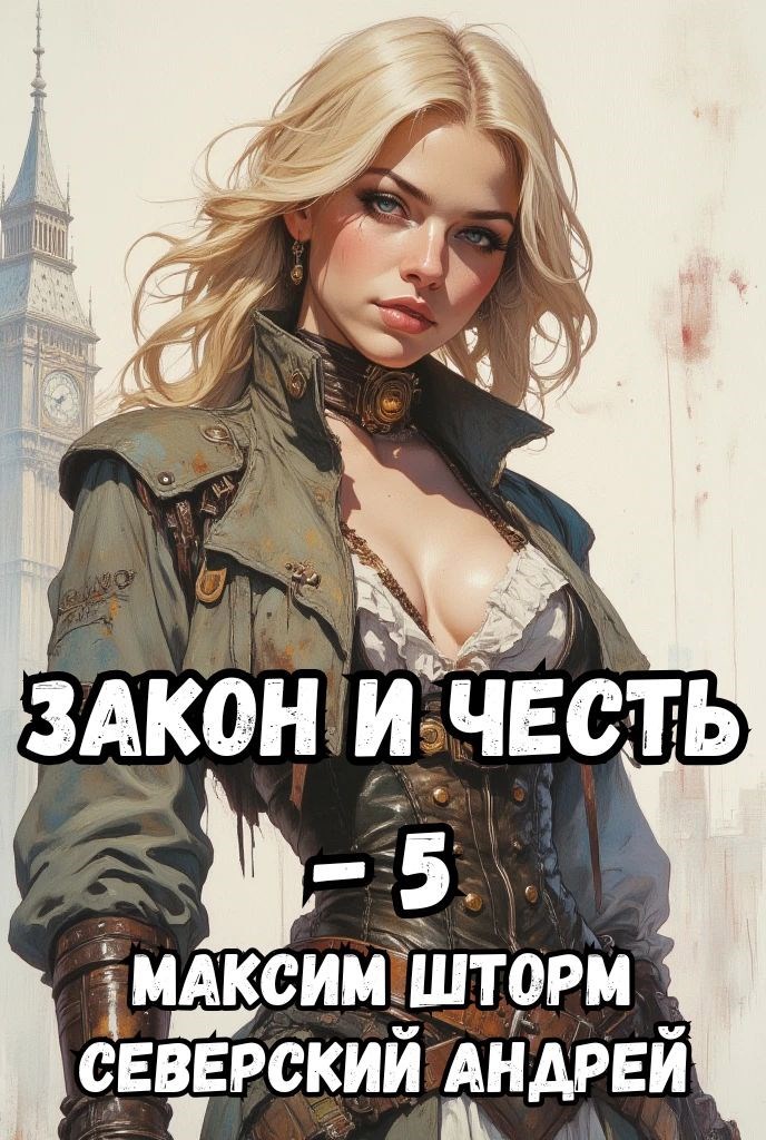 Обложка произведения Закон и честь! -5. АУДИОКНИГА