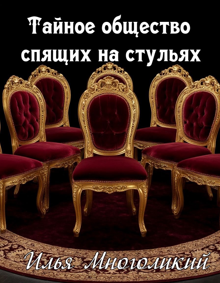 Обложка произведения Тайное общество спящих на стульях