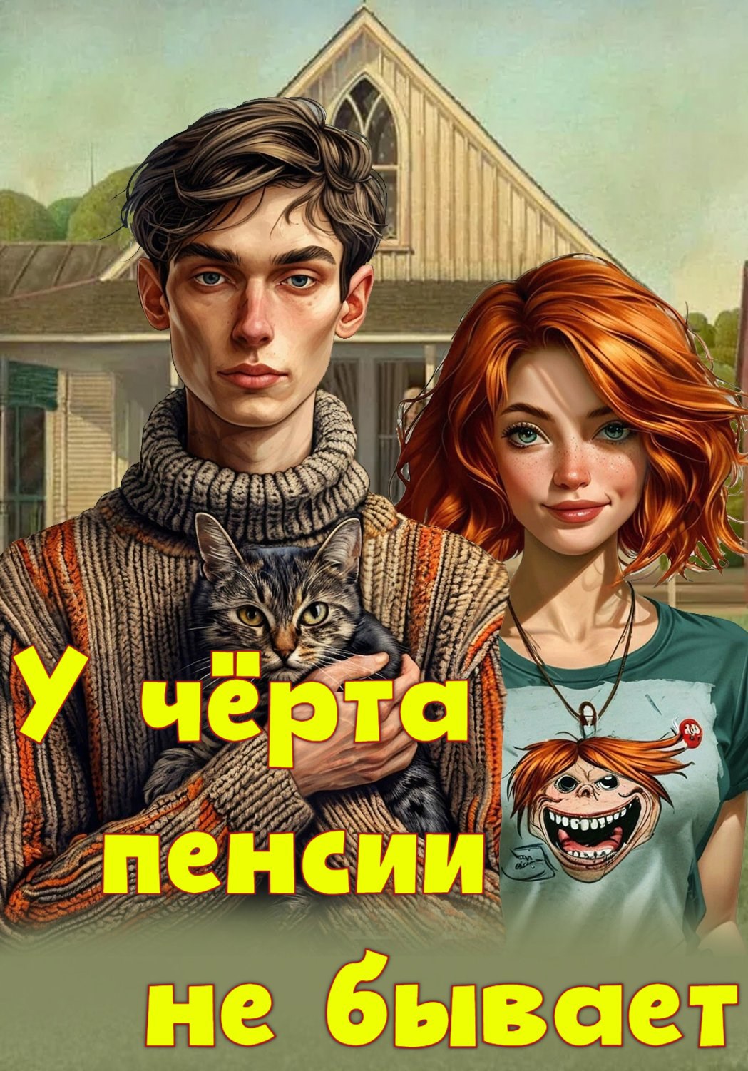 Обложка произведения У черта пенсии не бывает