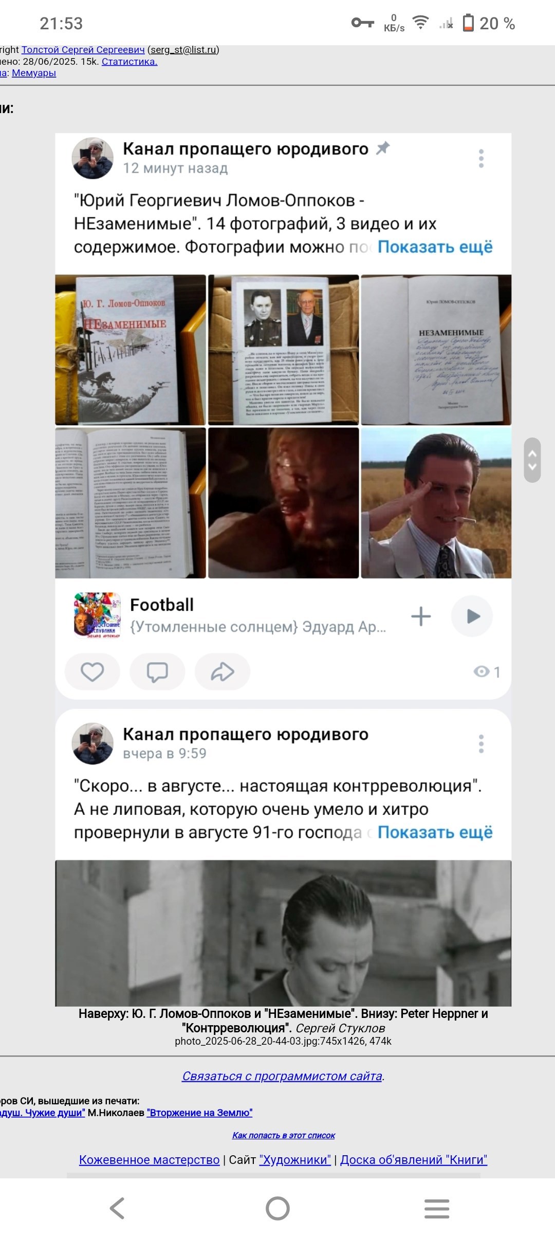 Обложка произведения Ю. Г. Ломов-Оппоков: "НЕзаменимые"
