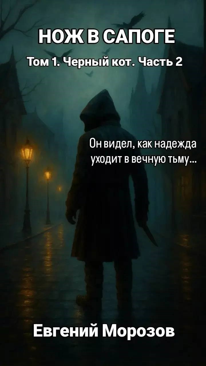 Обложка произведения Нож в сапоге. Том 1. Черный кот. Часть 2.
