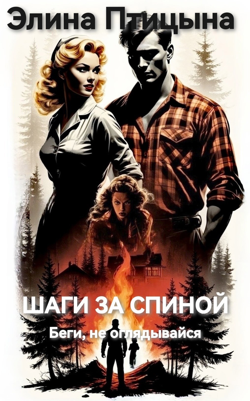 Обложка произведения Шаги за спиной. Беги, не оглядывайся