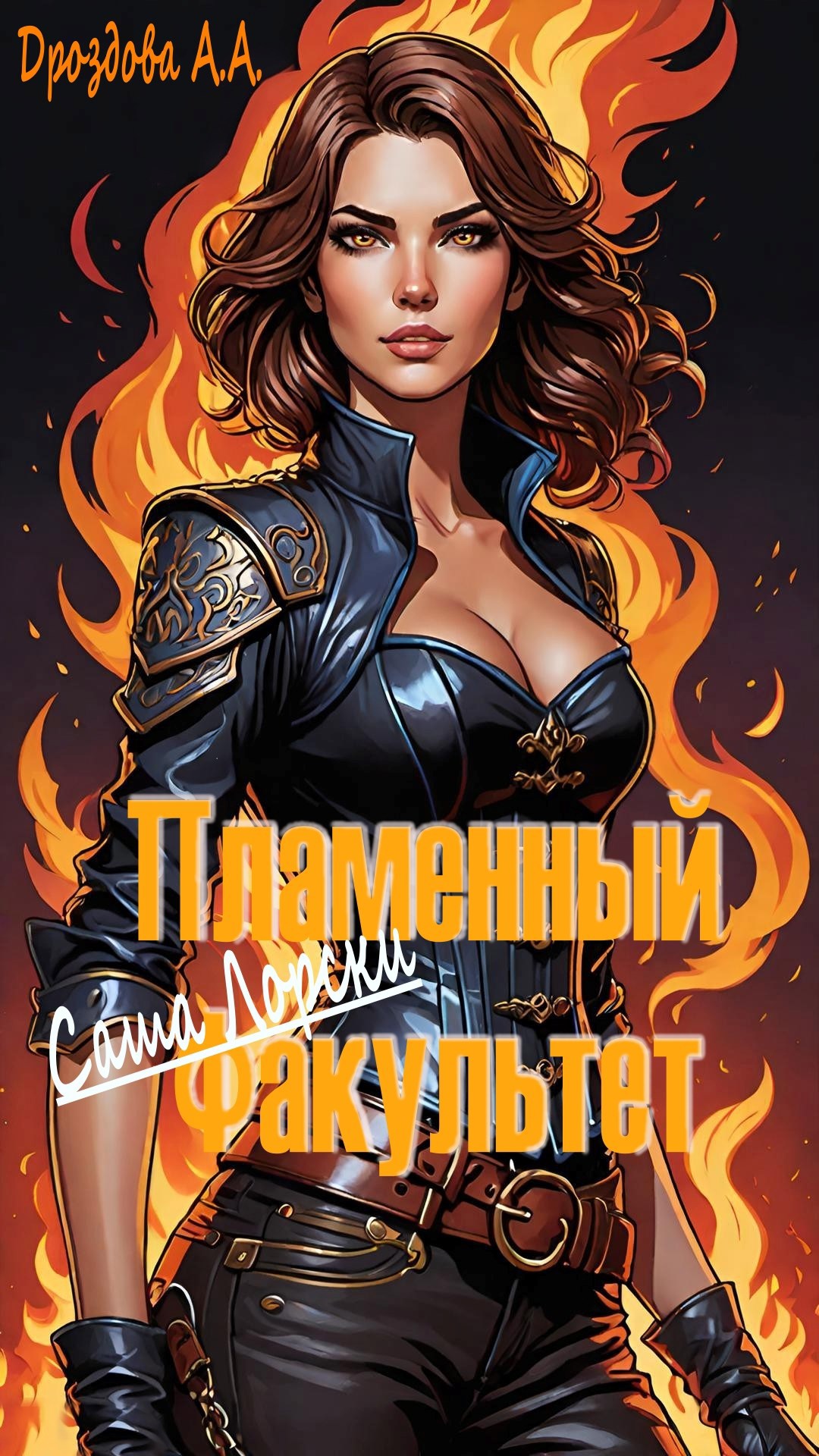 Обложка произведения Саша Лорски. Пламенный Факультет.