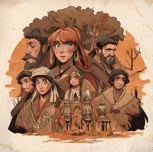 Обложка произведения Допотопные сказки