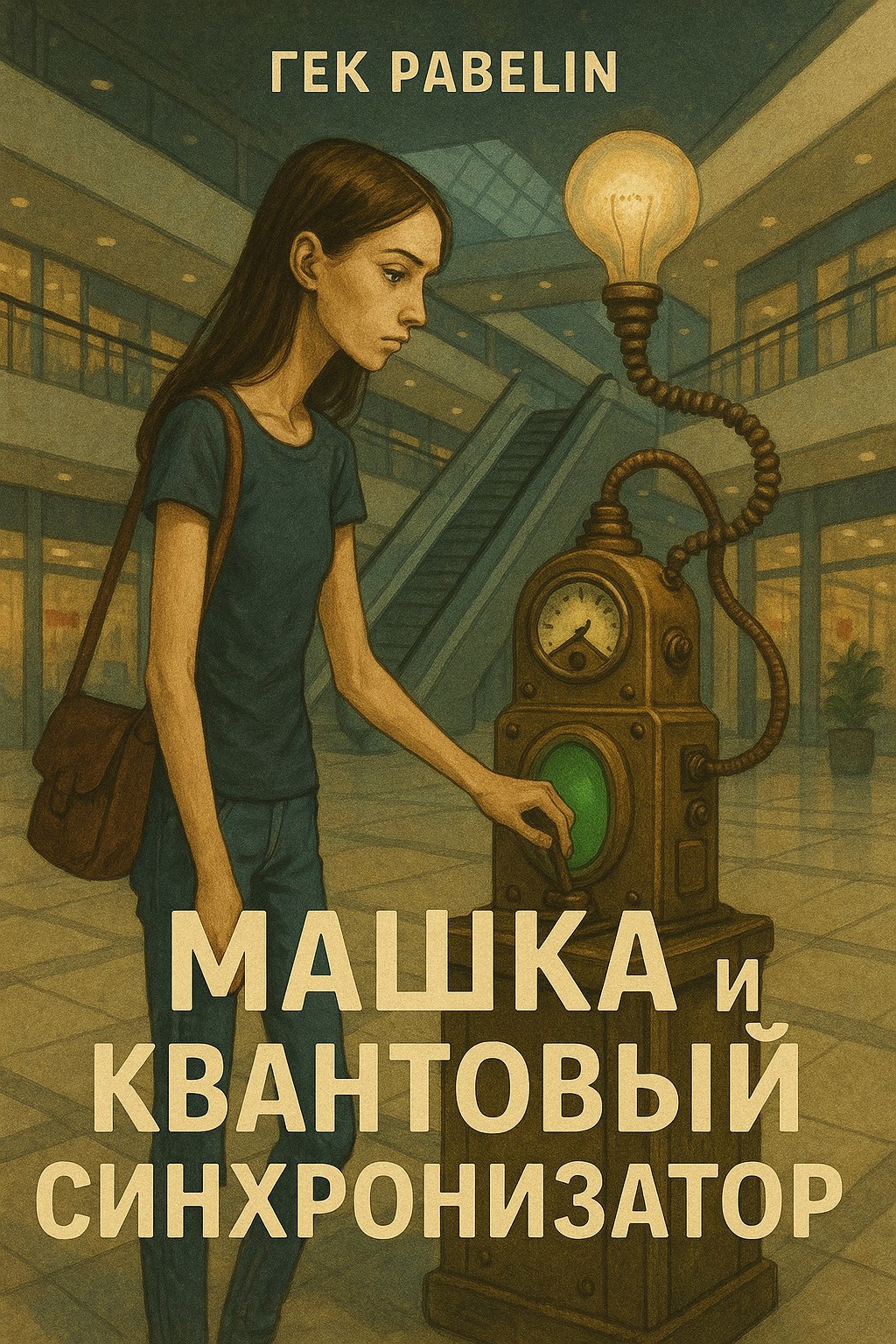 Обложка произведения Машка и квантовый синхронизатор