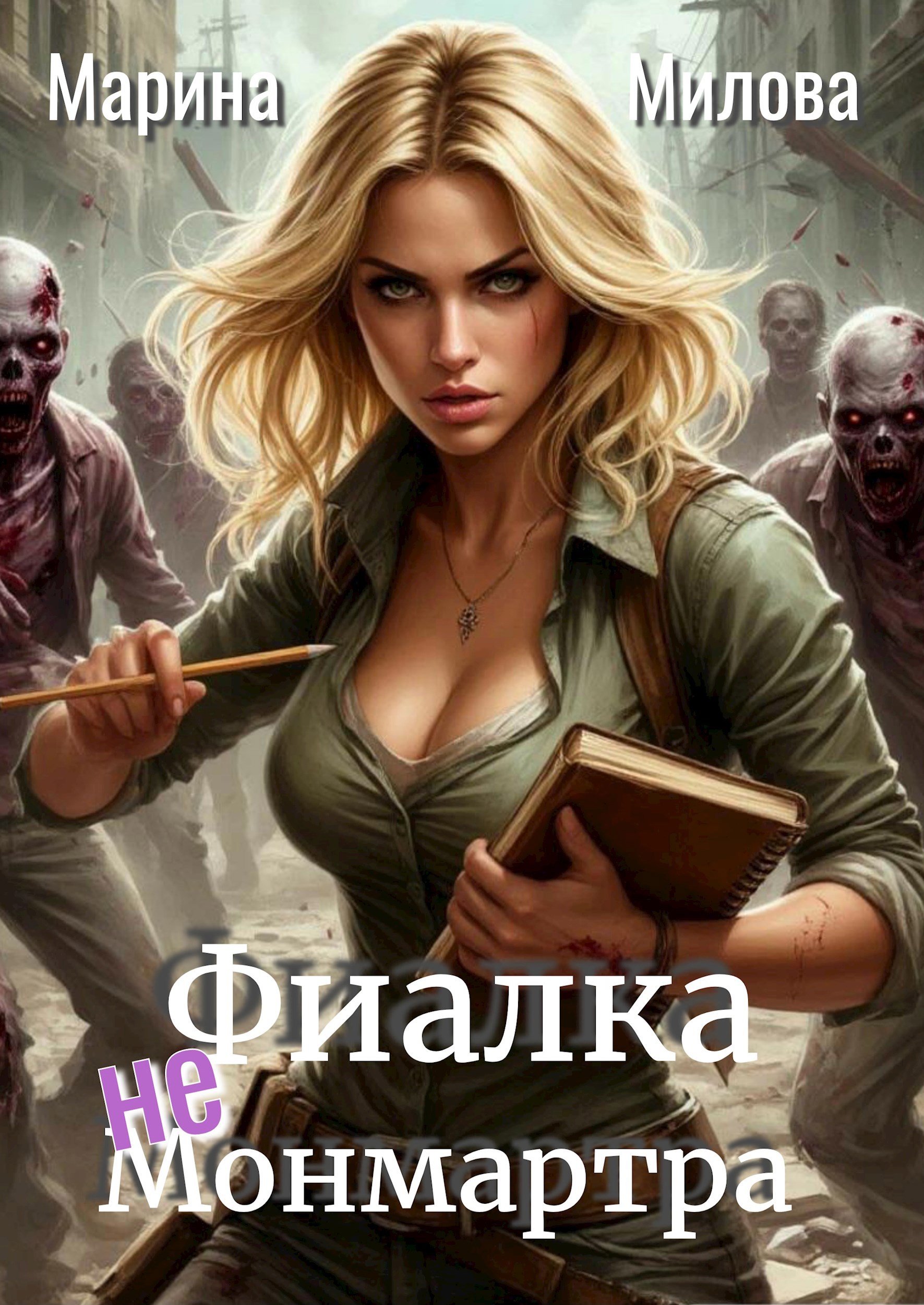 Обложка произведения Фиалка не Монмартра