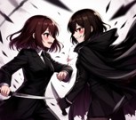 Обложка произведения чара с инф/infinitytale