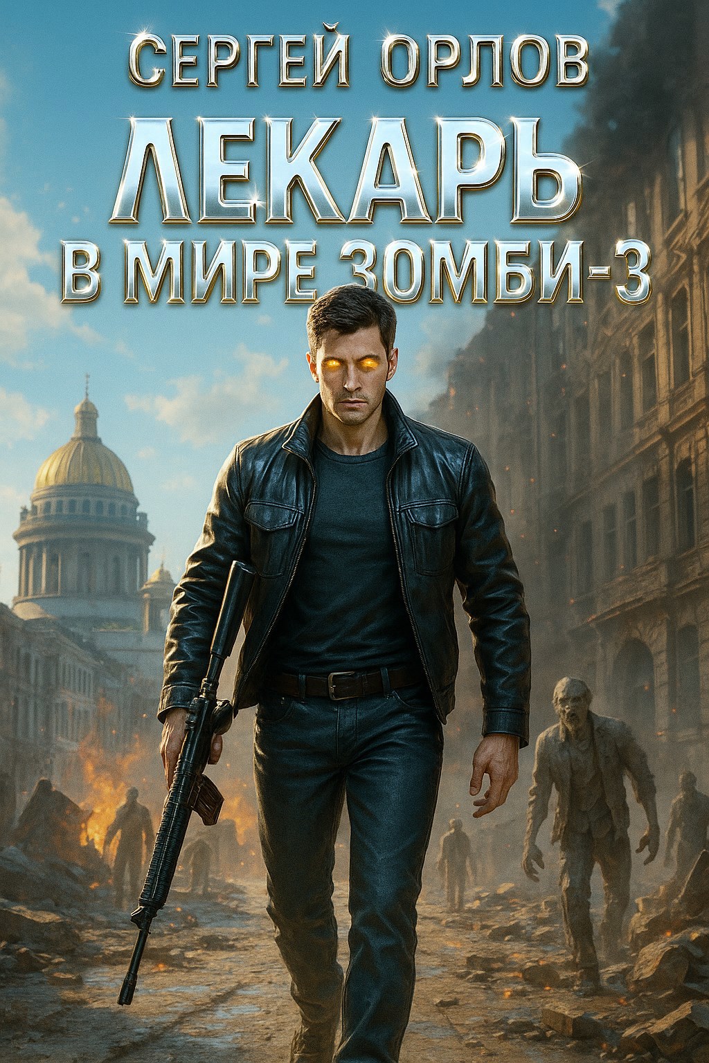 Обложка произведения Лекарь в мире ЗОМБИ - 3