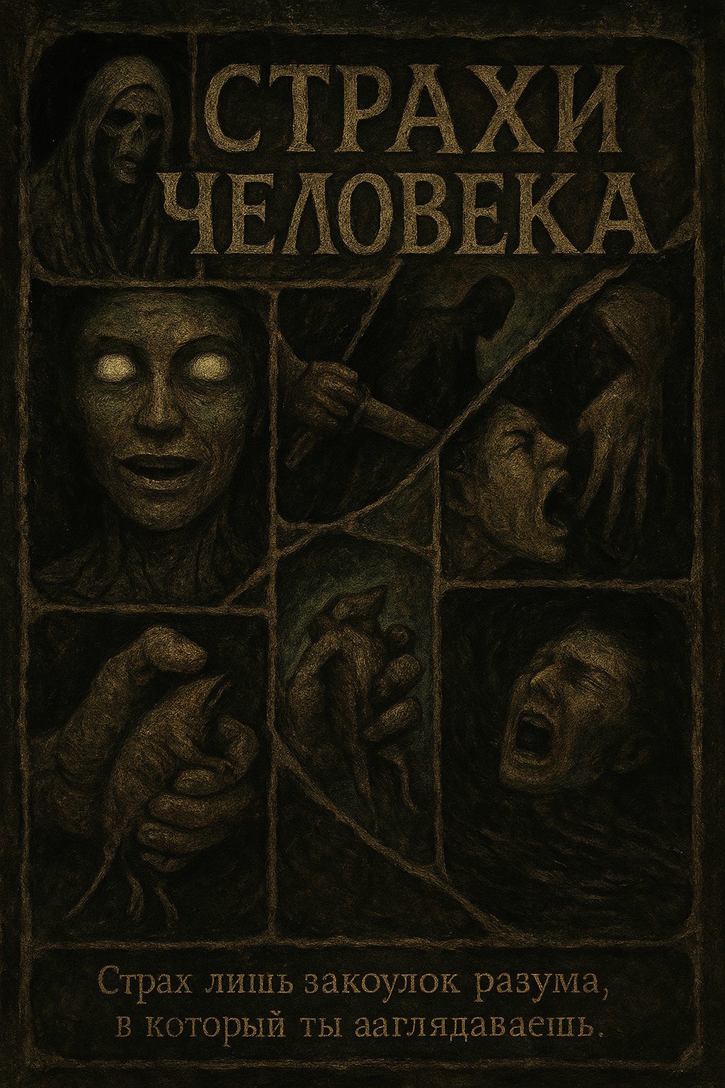 Обложка произведения Страхи человека