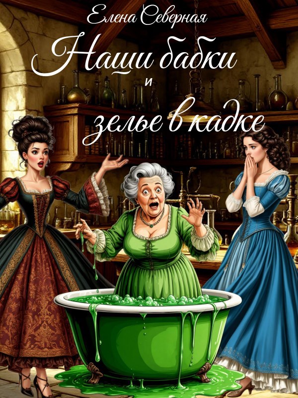 Обложка произведения Наши бабки и зелье в кадке