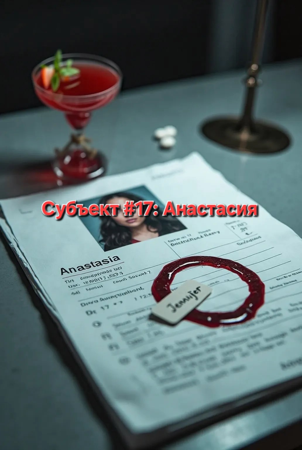 Обложка произведения Субъект #17: Анастасия