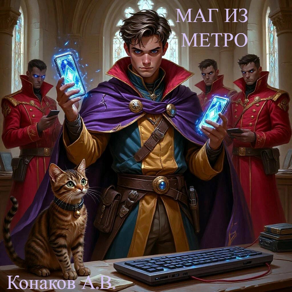 Обложка произведения Маг из Метро