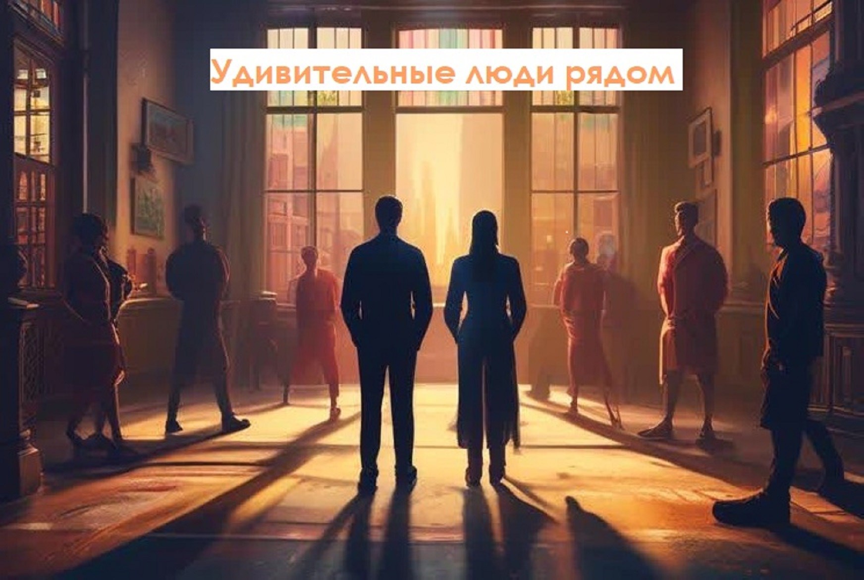 Обложка произведения Удивительные люди рядом.