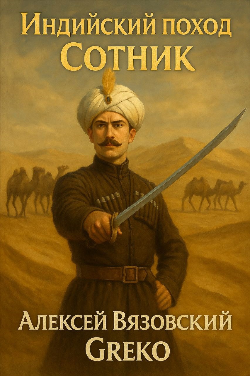 Обложка произведения Индийский поход. Сотник
