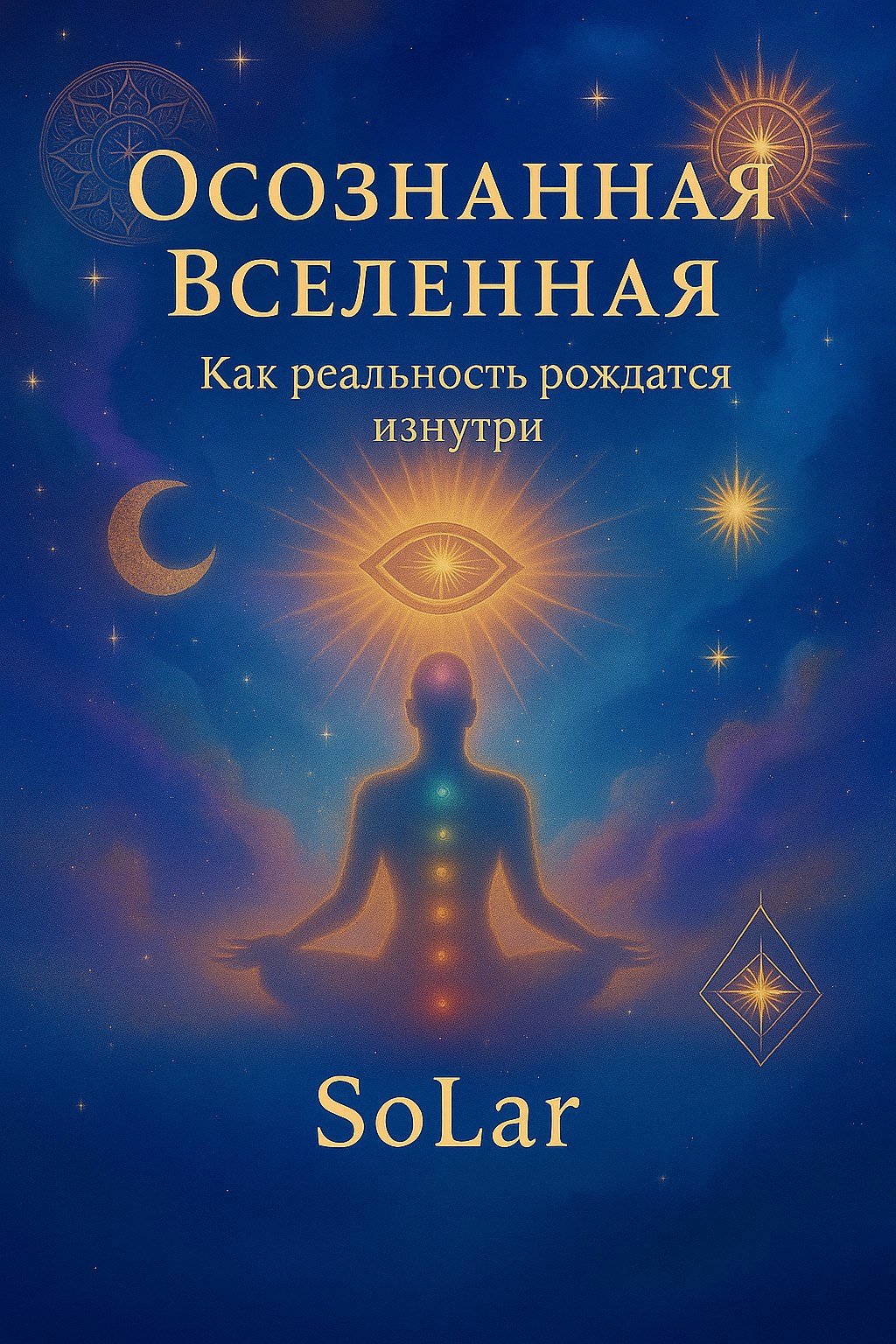 Обложка произведения Осознанная Вселенная Как реальность рождается изнутри