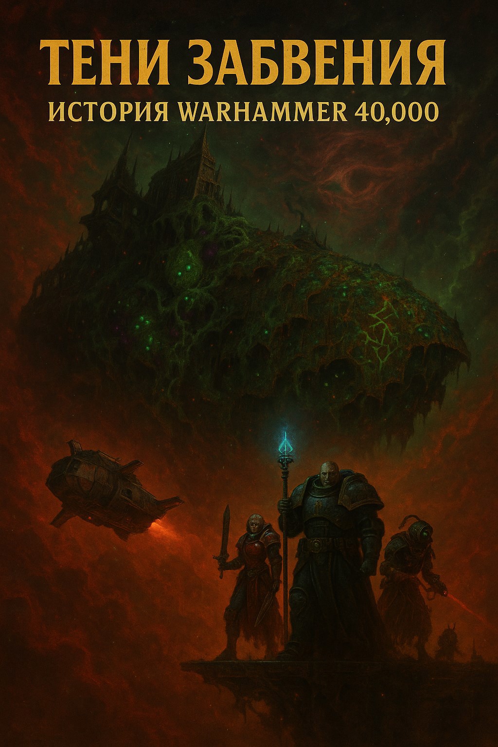 Обложка произведения Тени Забвения: История Warhammer 40,000