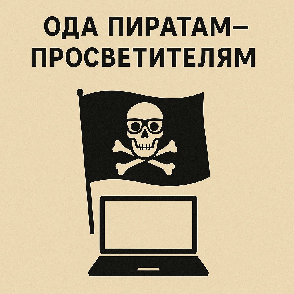 Обложка произведения Ода пиратам-просветителям