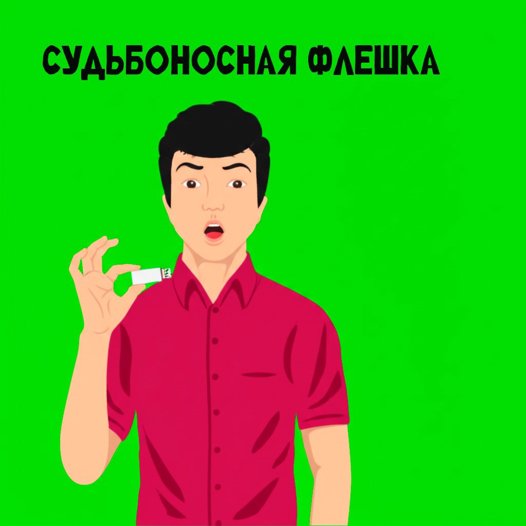 Обложка произведения Судьбоносная флешка