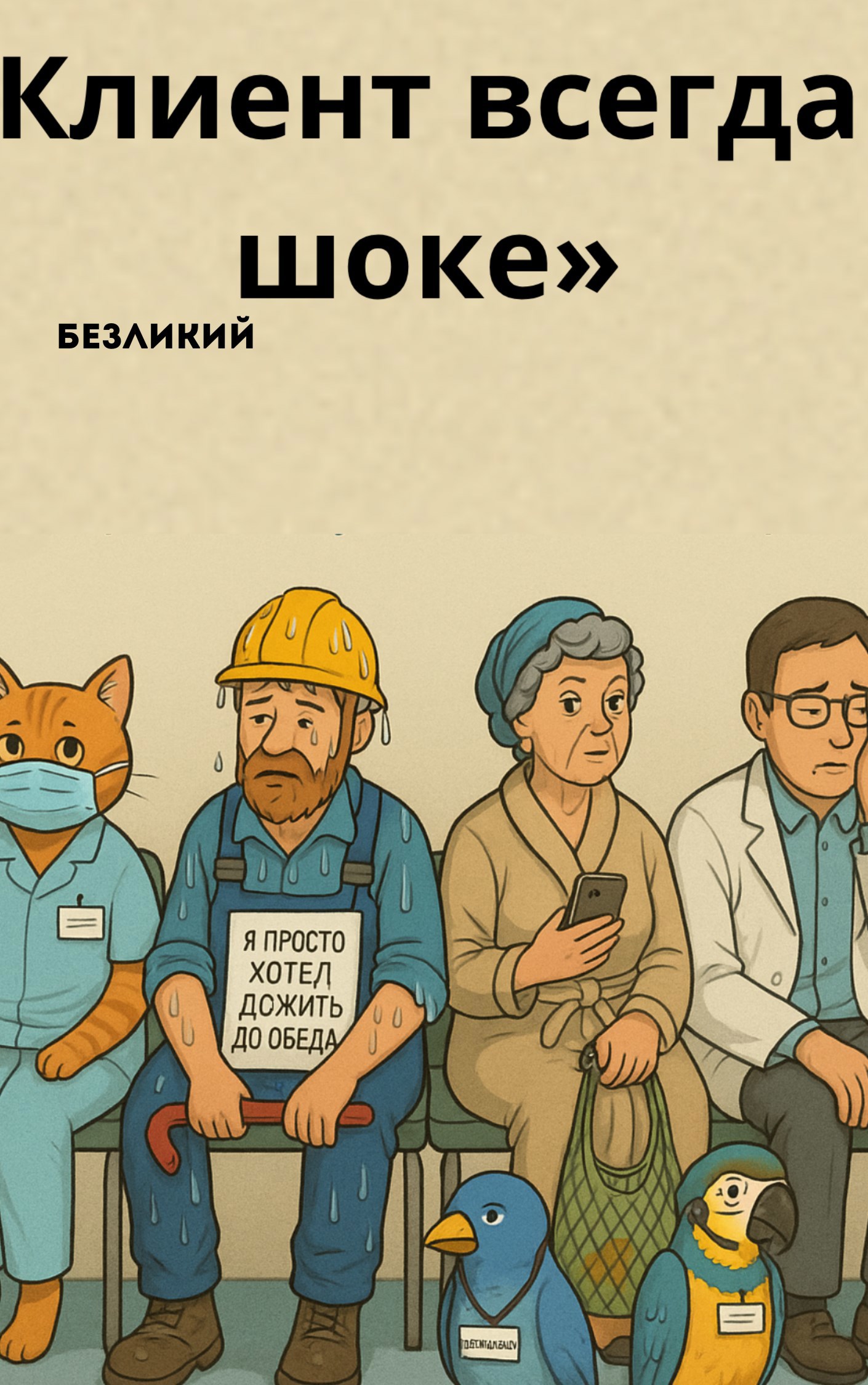 Обложка произведения Клиент всегда в… шоке»