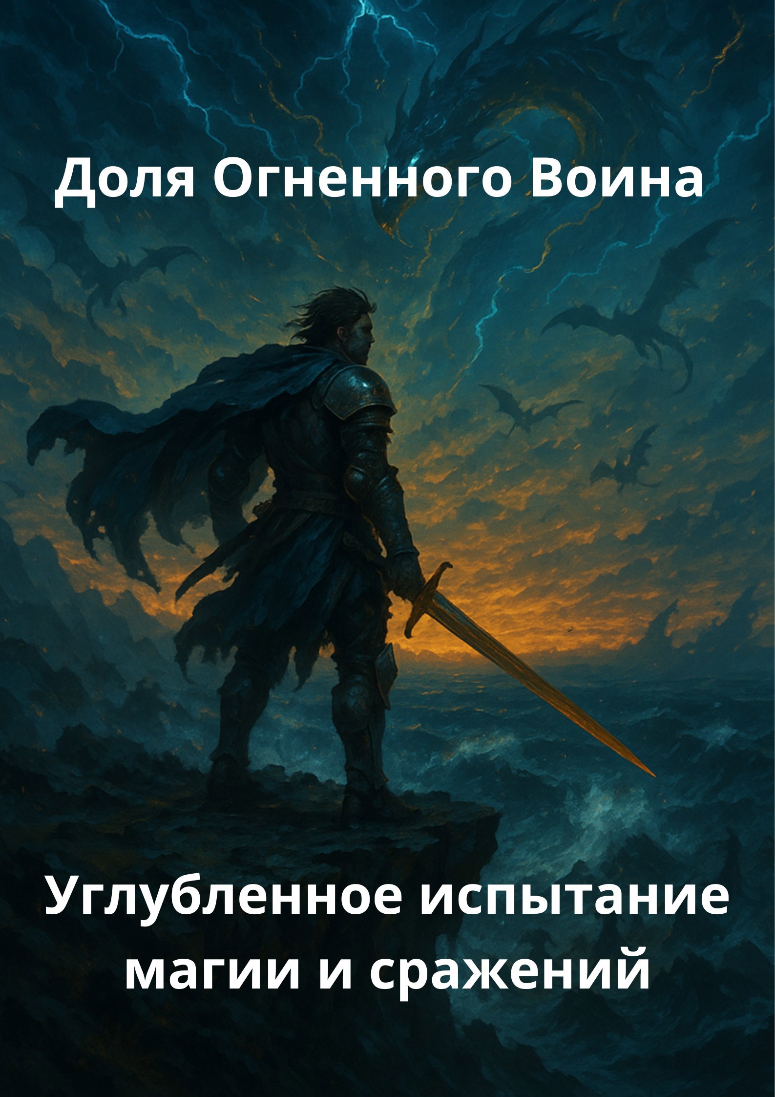 Обложка произведения Доля Огненного Воина: углубленное испытание магии и сражений