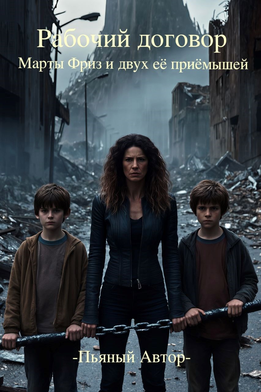 Обложка произведения Рабочий договор Марты Фриз и двух её приёмышей