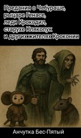 Обложка произведения Предания о Чебураше, рыцаре Генасе, леди Крокодил, старухе Клякопук и других жителях Кроконии