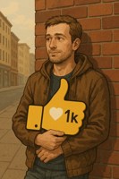 Обложка произведения # Бог лайков