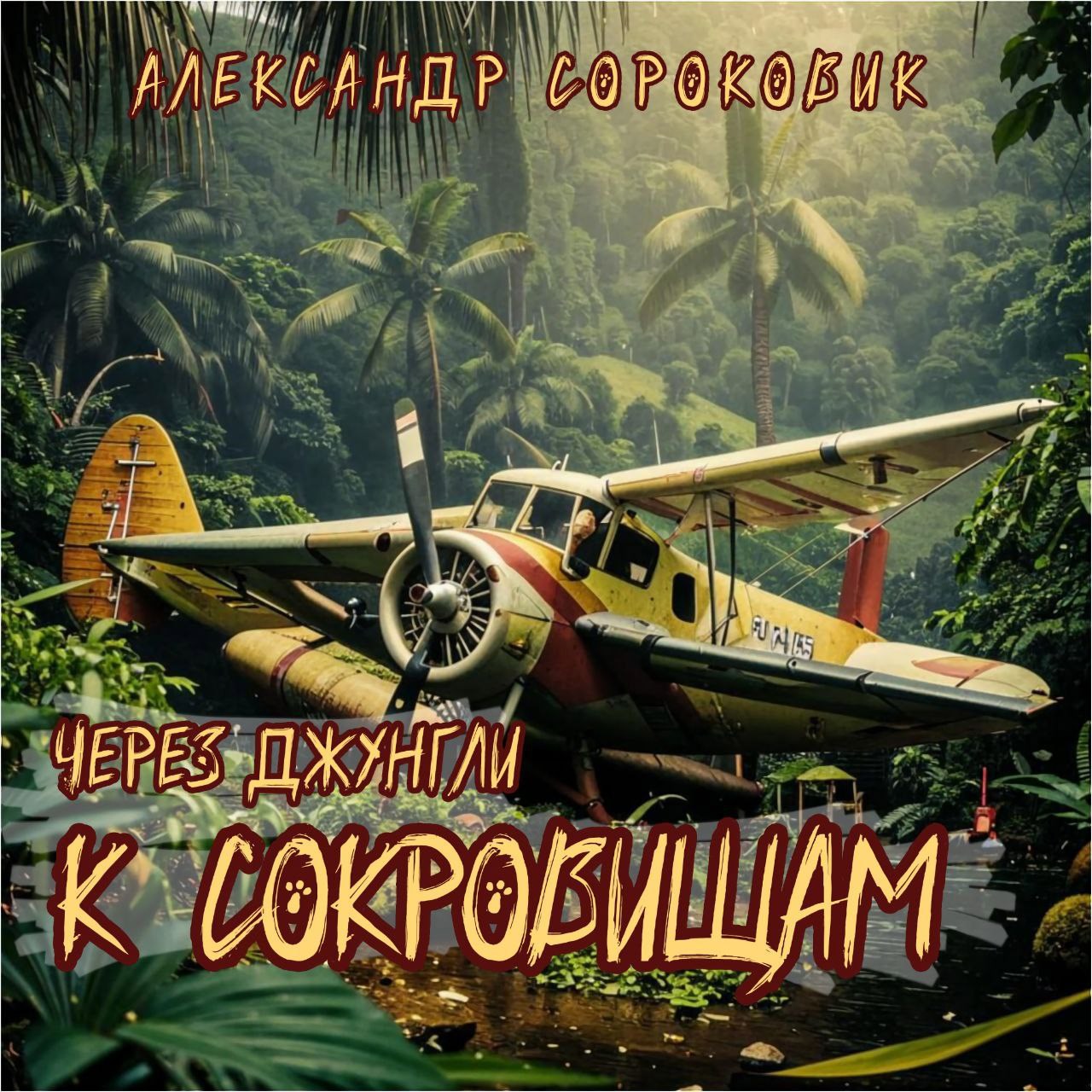 Обложка произведения Через джунгли к сокровищам