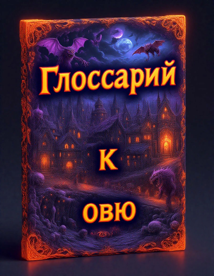 Обложка произведения Глоссарий к "Обычный вампир Юрген"