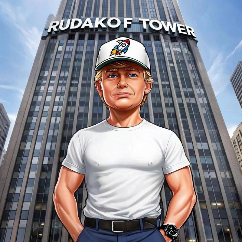 Обложка произведения Русский Трамп: Гоша Рудаков