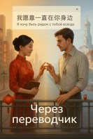 Обложка произведения через переводчик