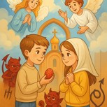 Обложка произведения Что случилось в пасхальную ночь?