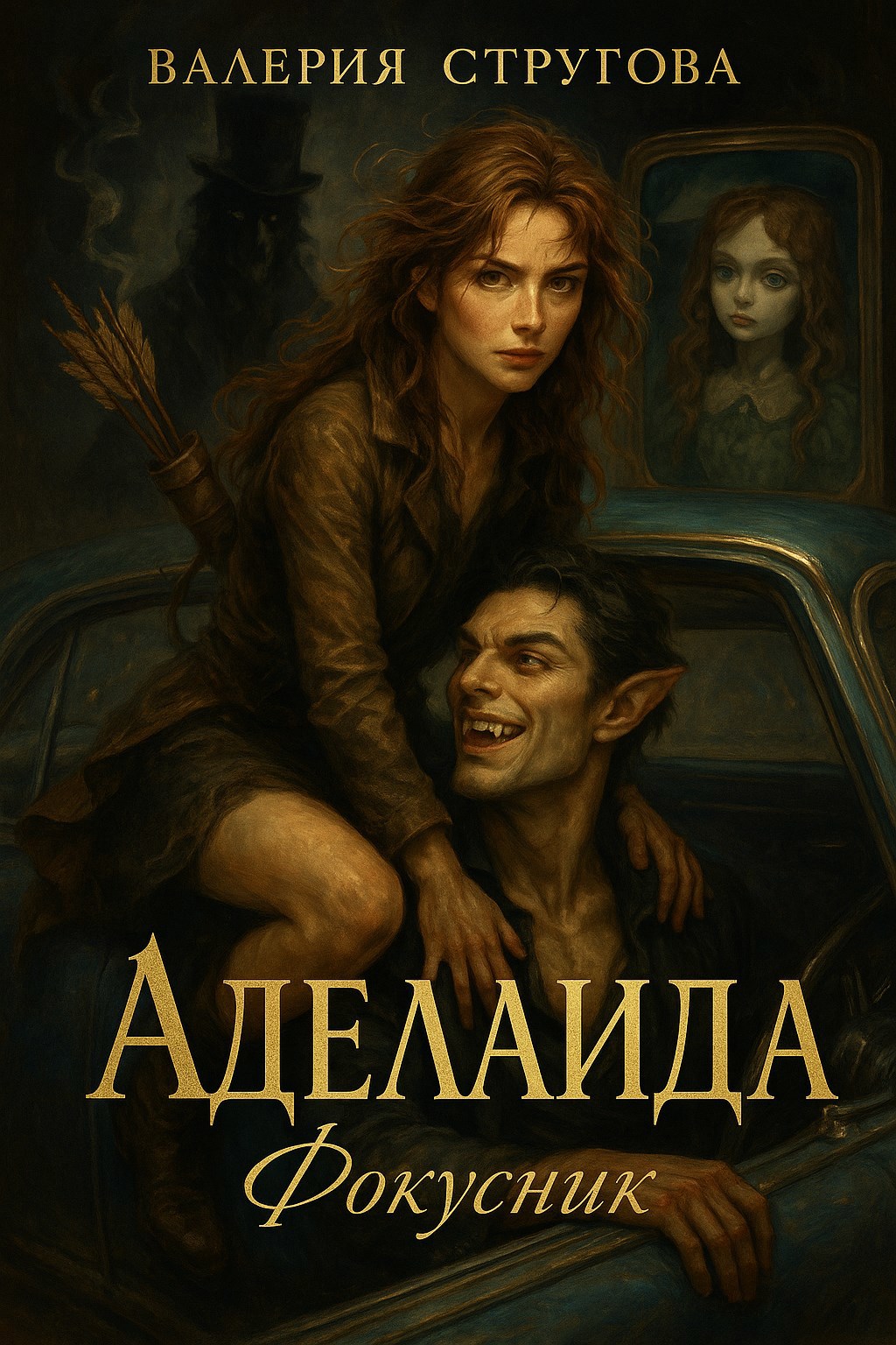 Обложка произведения Аделаида. Фокусник.