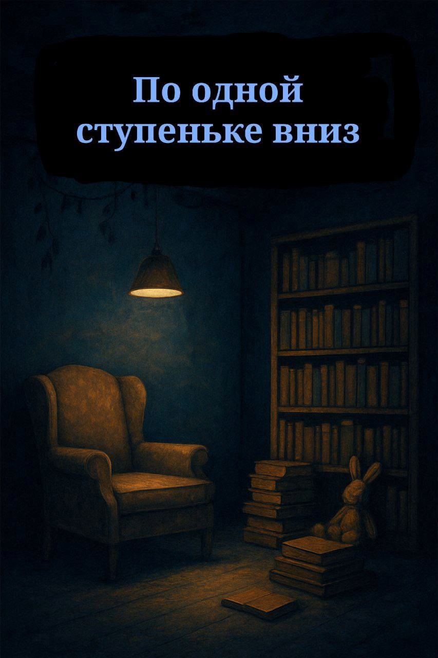 Обложка произведения По одной ступеньке вниз