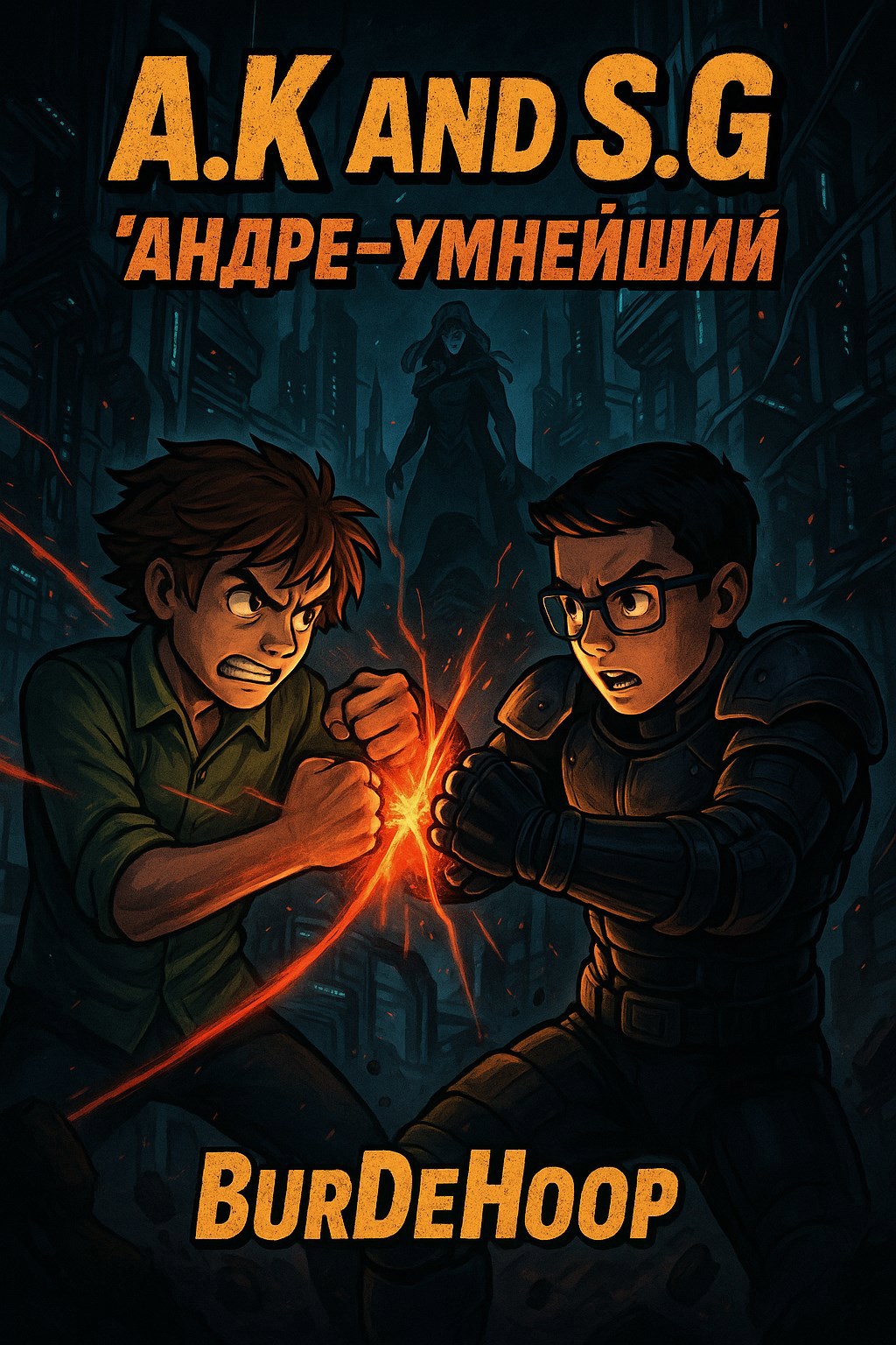 Обложка произведения A.K AND S.G "АНДРЕ–умнейший"