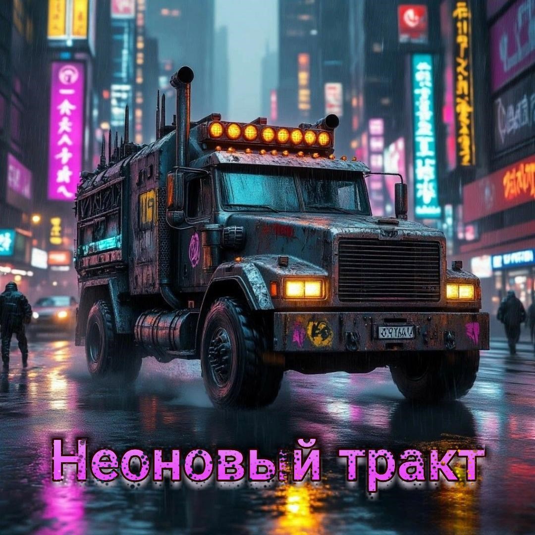 Обложка произведения Неоновый тракт