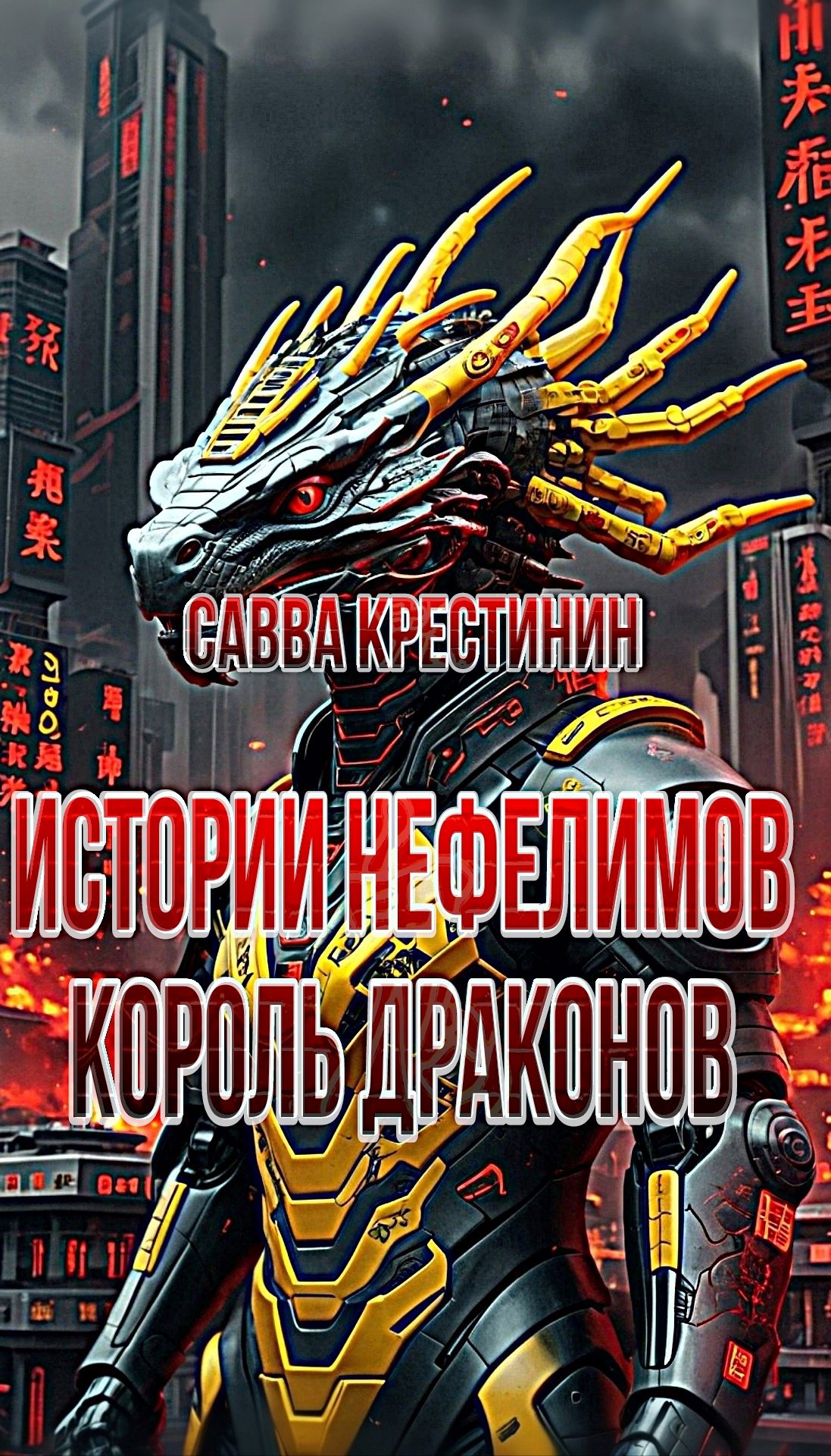 Обложка произведения Истории Нефелимов. Король Драконов