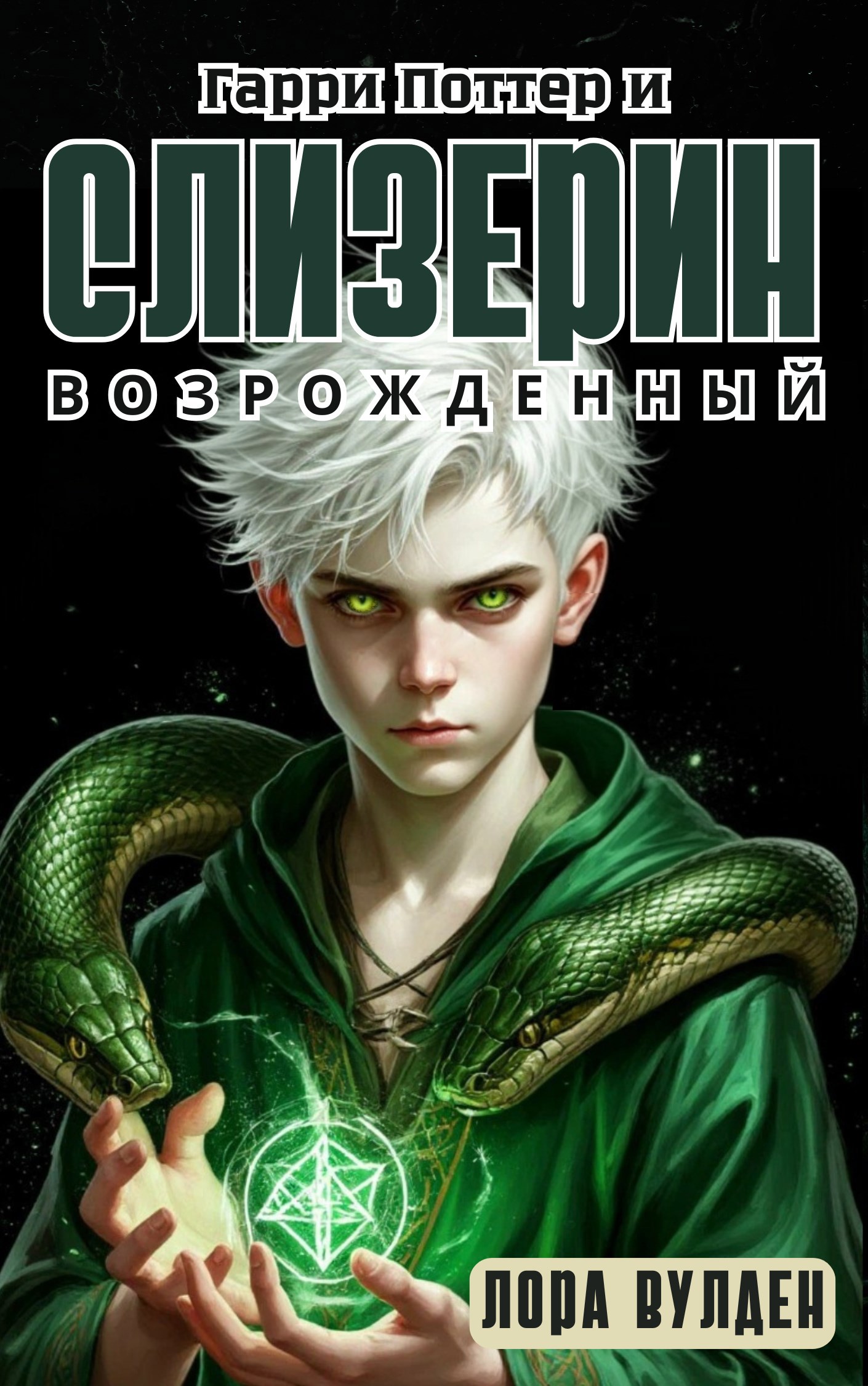 Обложка произведения Гарри Поттер и Слизерин Возрожденный