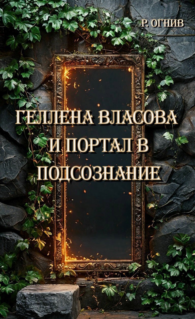 Обложка произведения Геллена Власова и портал в подсознание