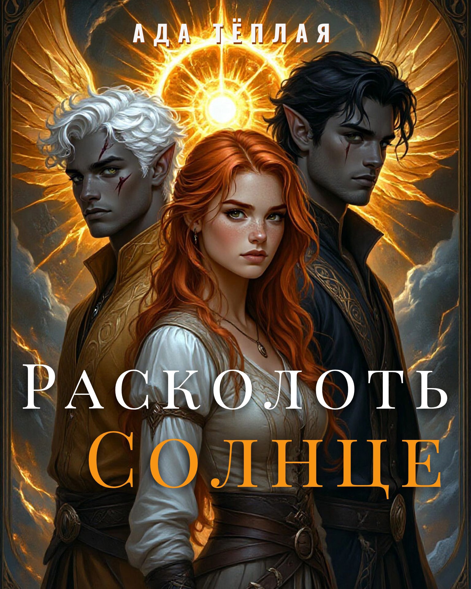 Обложка произведения Расколоть Солнце