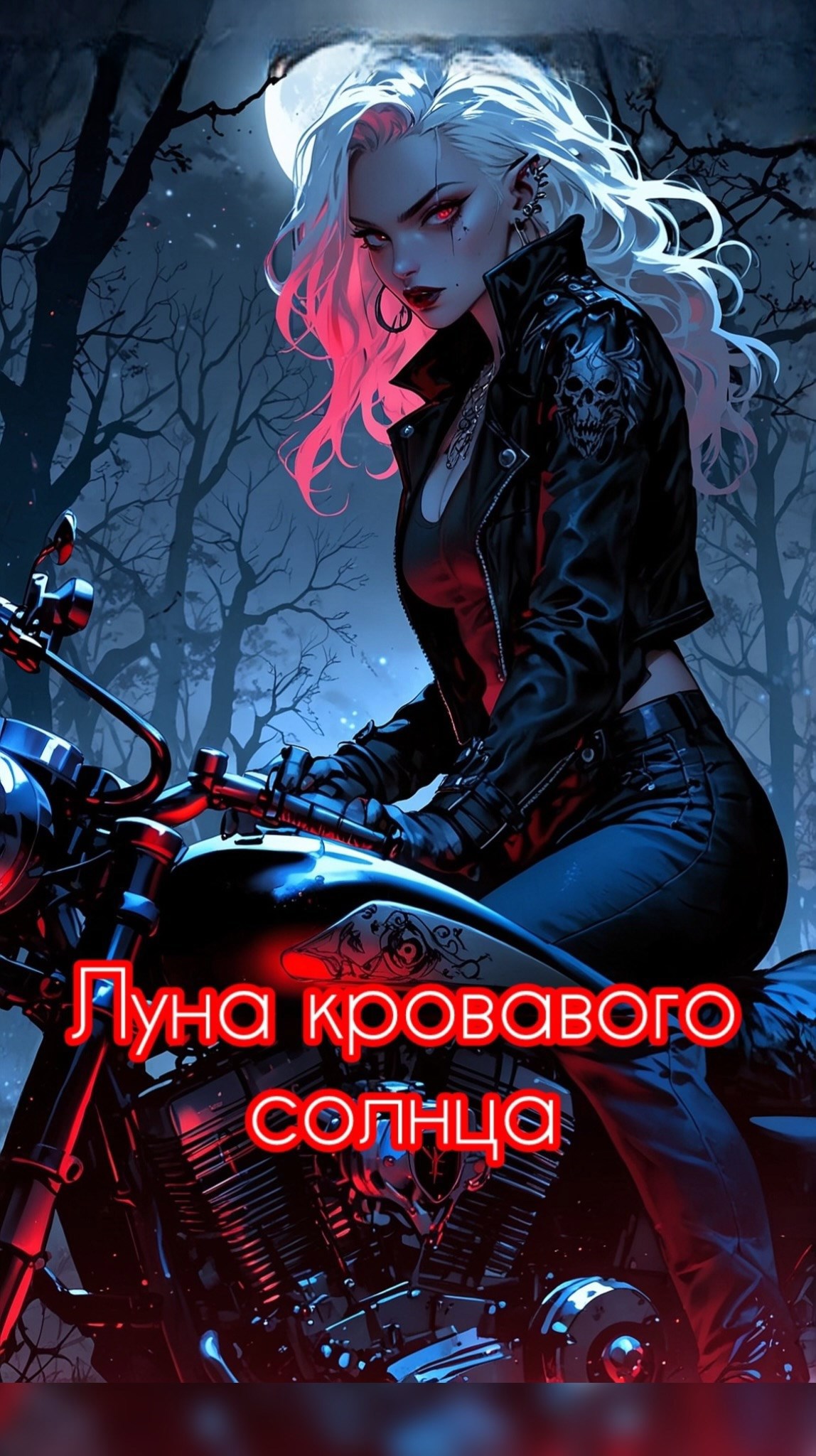 Обложка произведения Луна кровавого солнца