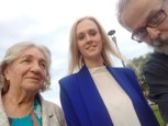 Обложка произведения Людмила Брониславовна с внучкой Ириной