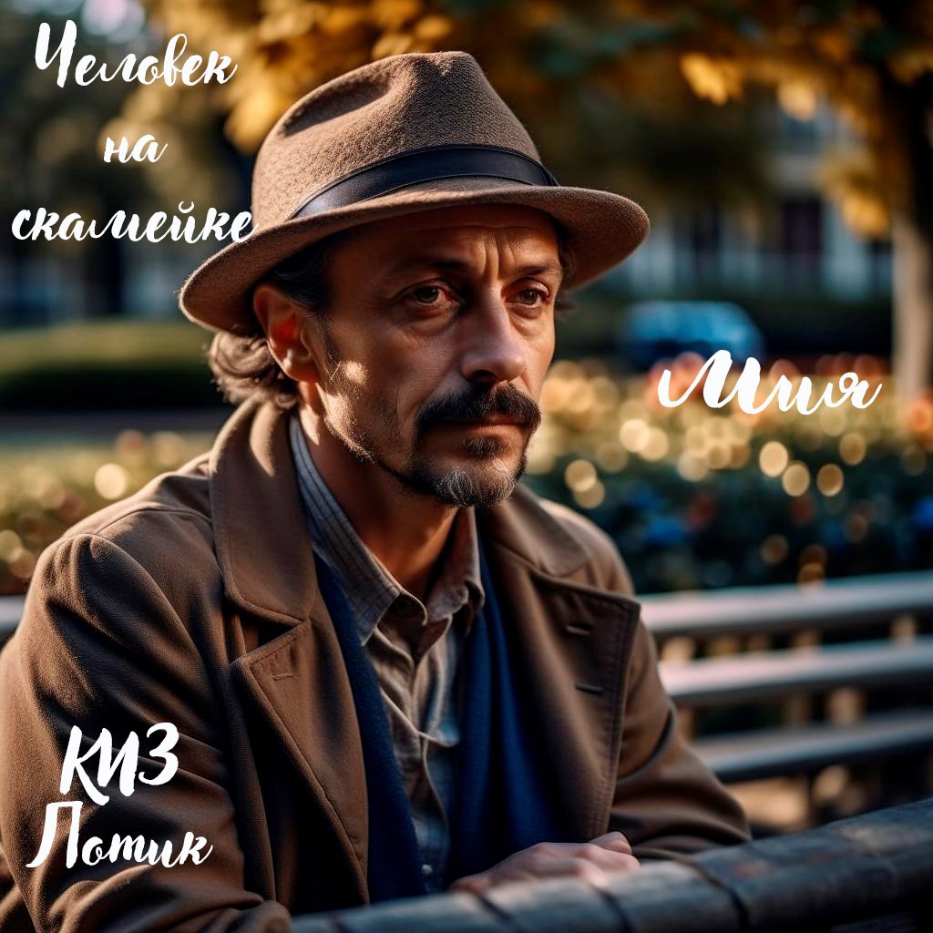 Обложка произведения Человек на скамейке. Мия.
