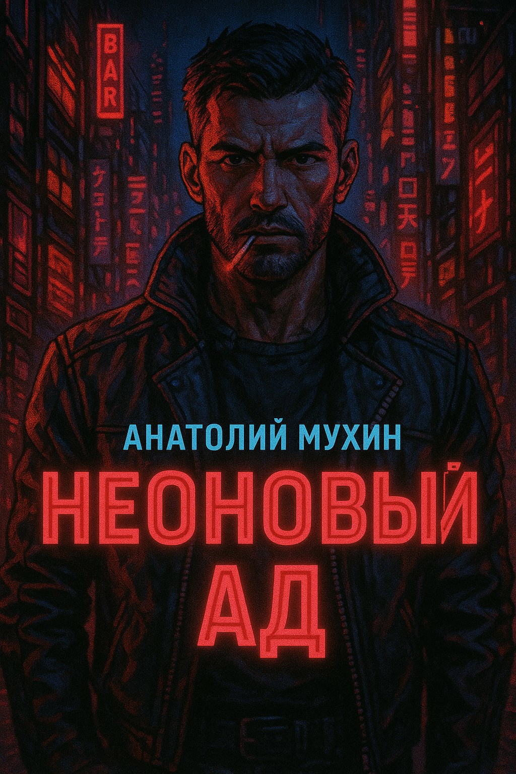 Обложка произведения Неоновый ад