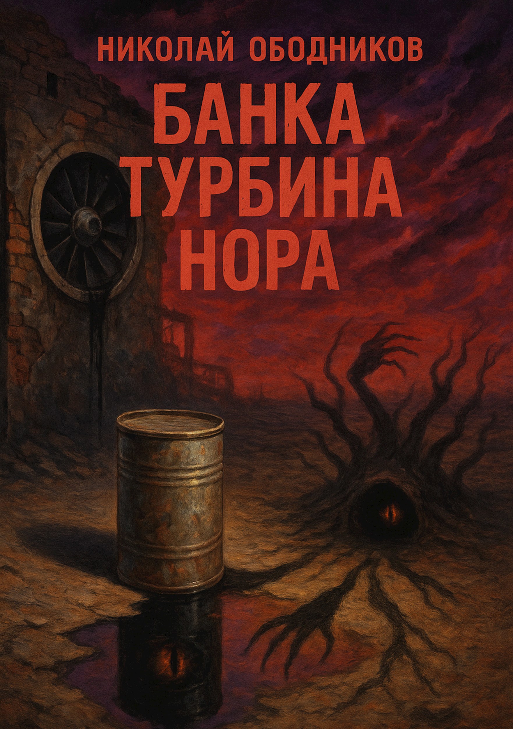 Обложка произведения Банка. Турбина. Нора