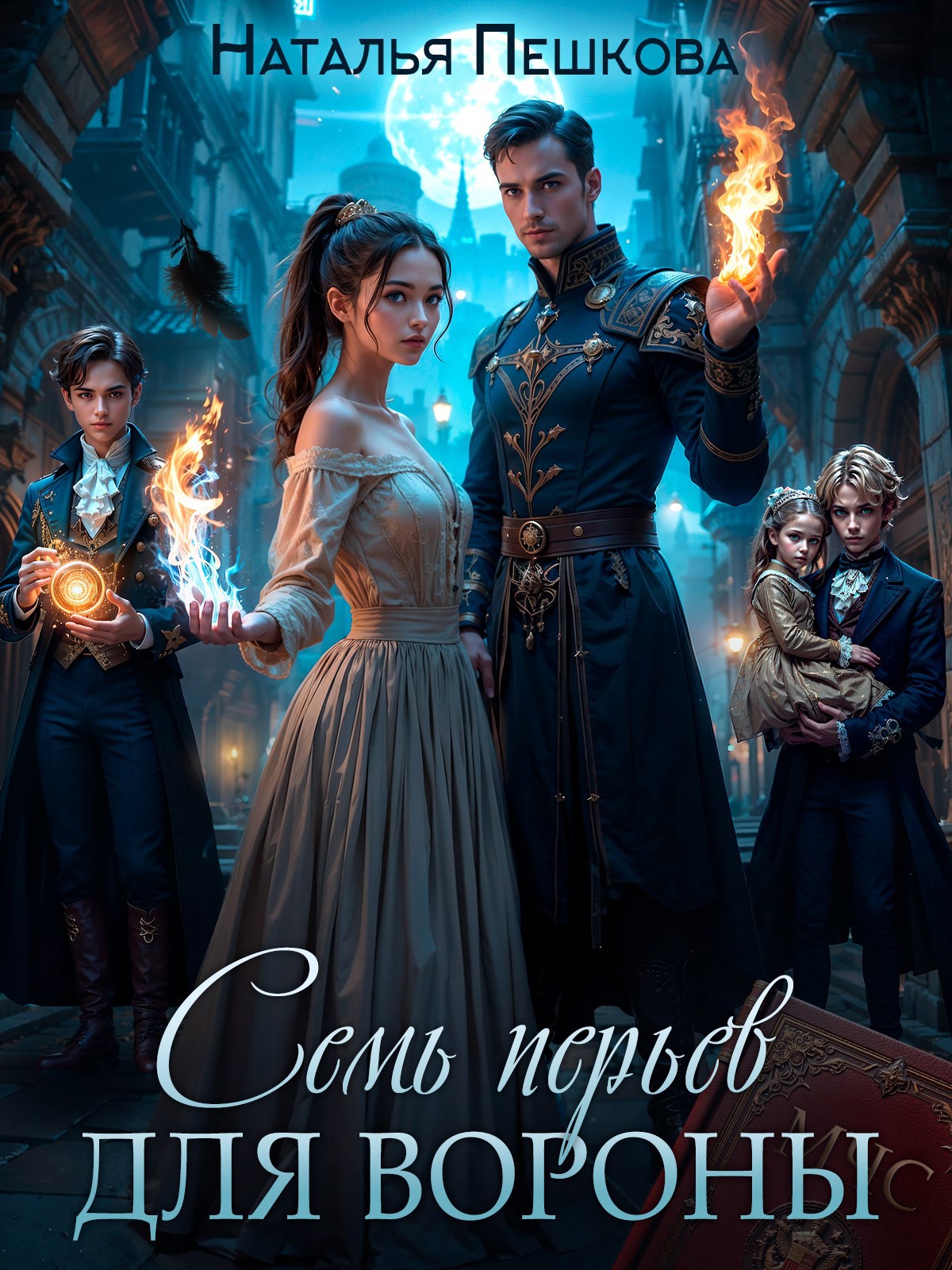 Обложка произведения Семь перьев для Вороны
