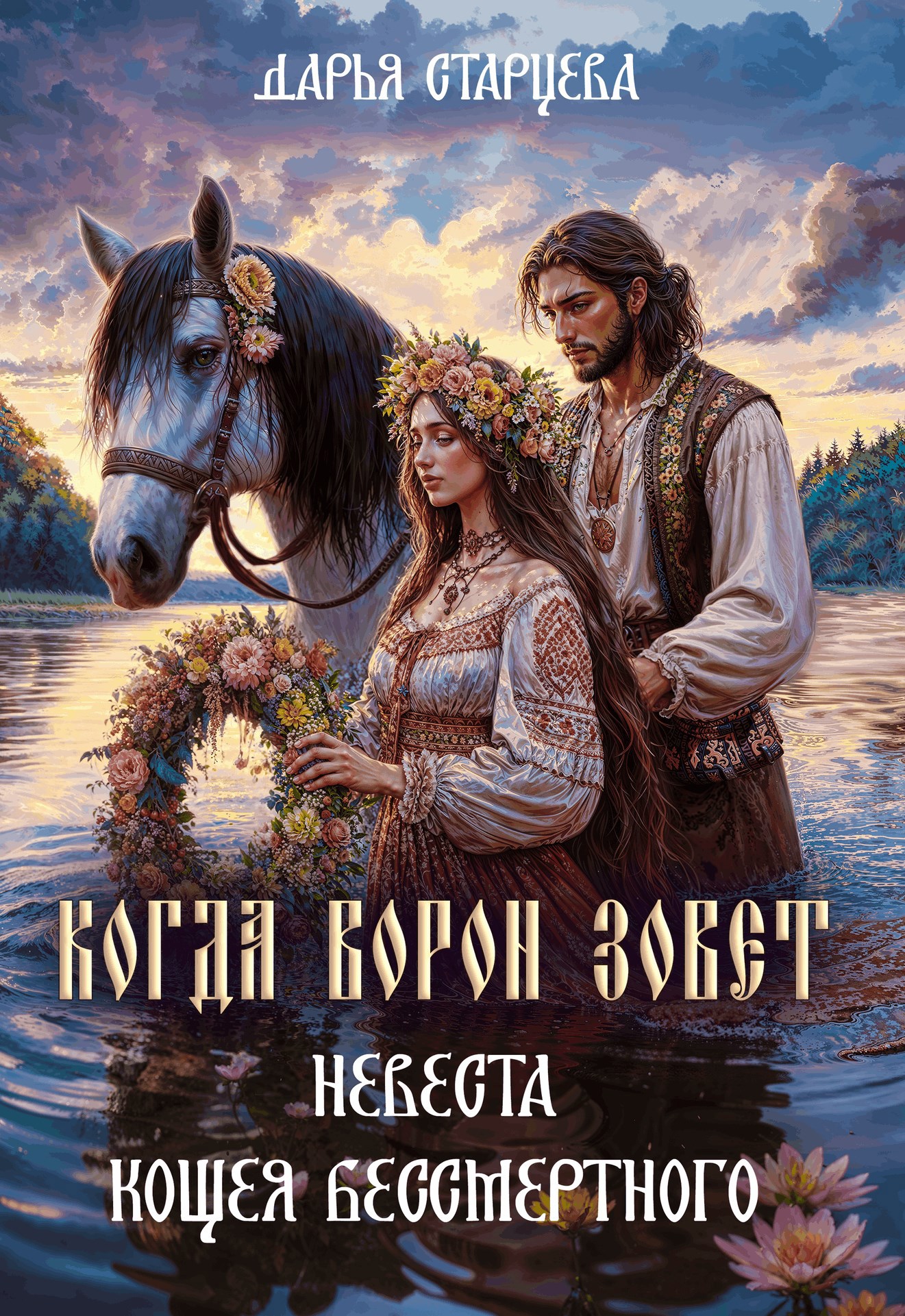 Обложка произведения Когда ворон зовет. Невеста Кощея Бессмертного