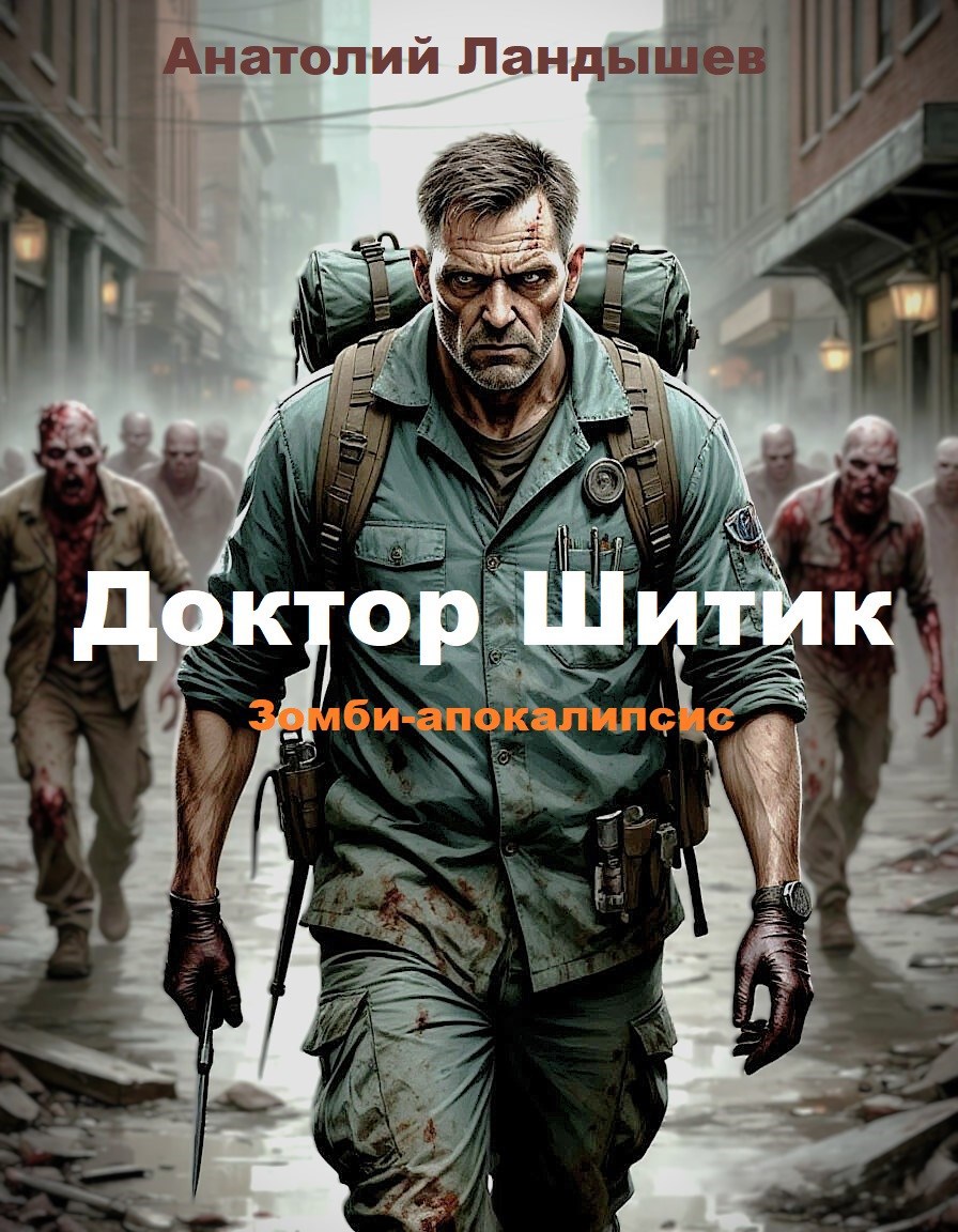 Обложка произведения Доктор Шитик. Зомби-апокалипсис