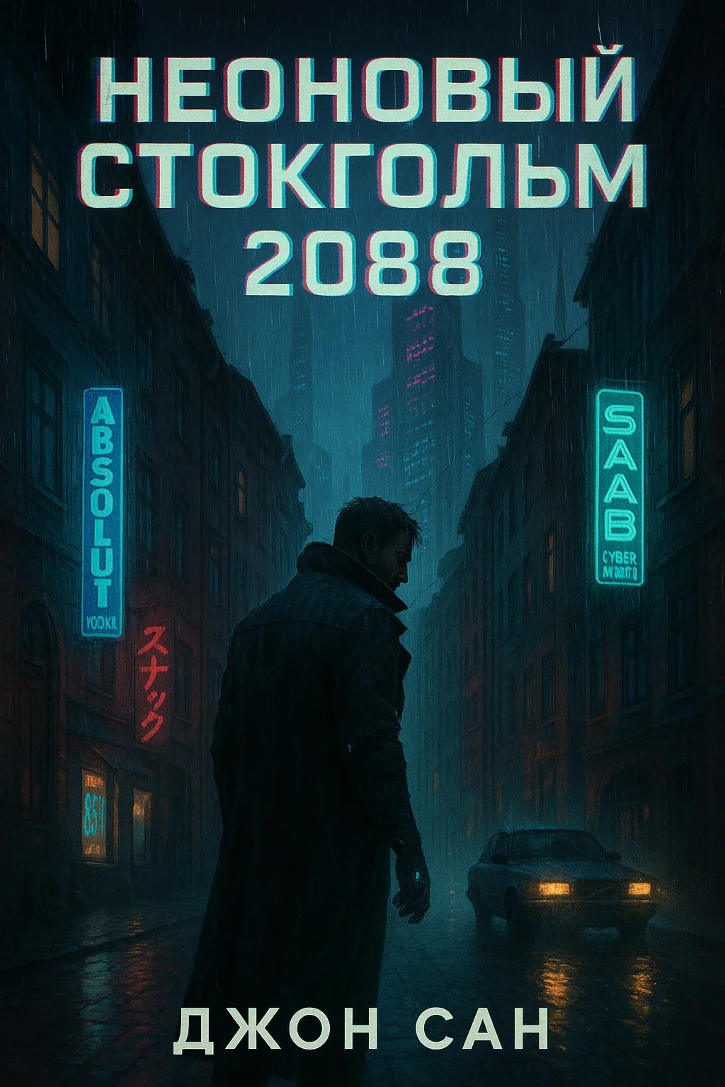 Обложка произведения Неоновый Стокгольм 2088